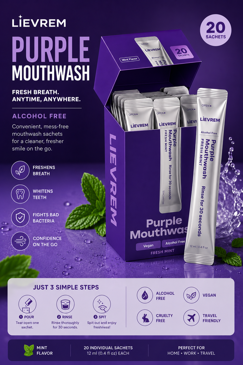 Teeth Whitening Mouthwash